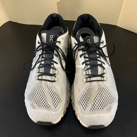 On Cloud X Helion CloudTec White Running Shoes Swiss Engineering Mens Size 12.5